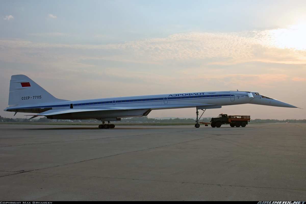 Tupolev Tu 144d Aeroflot Aviation Photo 1263421