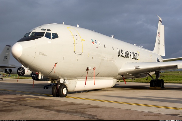 Boeing E 8C J Stars 707 300C USA Air Force Aviation Photo