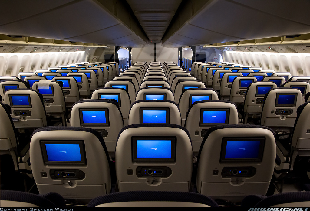 British Airways 777 Interior
