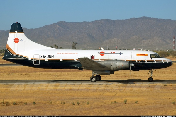 Convair 640(F) - Aeronaves TSM - Transportes Saltillo Monterrey