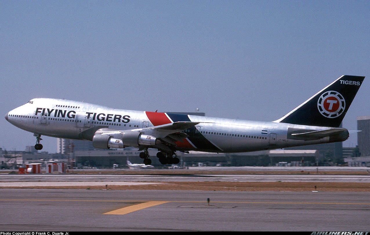 Boeing 747-287B - Flying Tigers (Aerolineas Argentinas) | Aviation ...