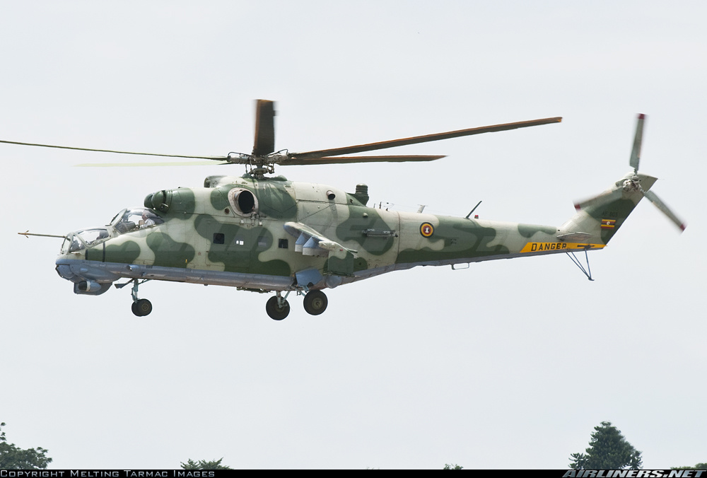 Mil Mi-24V - Uganda - Air Force | Aviation Photo #2145860 | Airliners.net