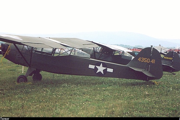 Taylorcraft L-2B Grasshopper - Untitled | Aviation Photo #0171043 ...