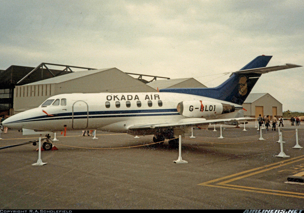 Aviation Photo #2395370        Hawker Siddeley HS-125-600B - Okada Air