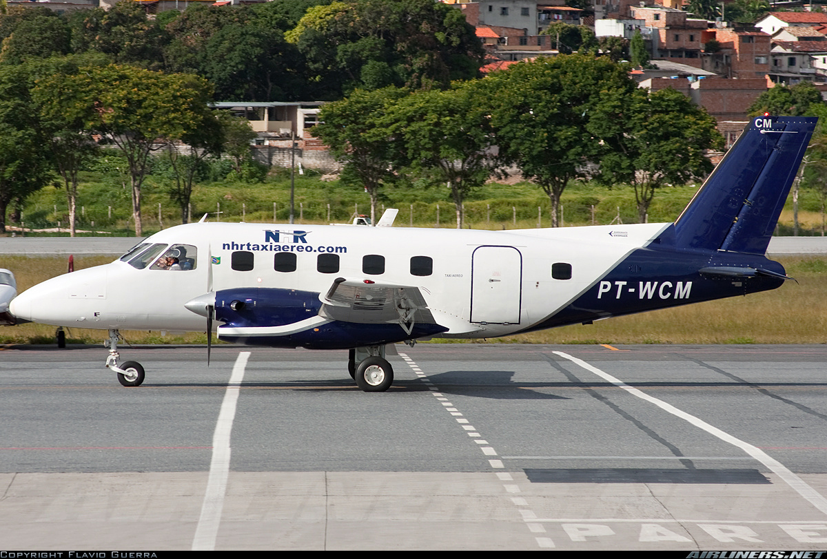 Embraer EMB-110C Bandeirante - NHR Taxi Aereo, Aviation Photo #1652970