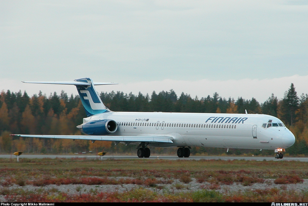 FINNAIR MD-82 OH-LMN(cn1087) | Brussels National Zaventem ai