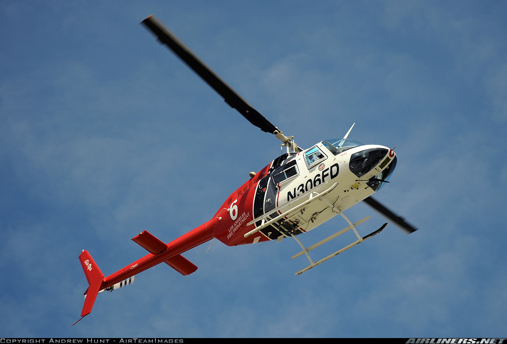 Bell 206B-3 JetRanger III - Los Angeles City Fire Department | Aviation  Photo #1701790 | Airliners.net