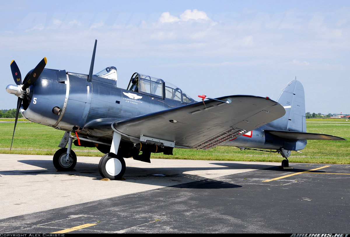 GOTHIC-AIR: DOUGLAS SBD-5 DAUNTLESS (The most successful 