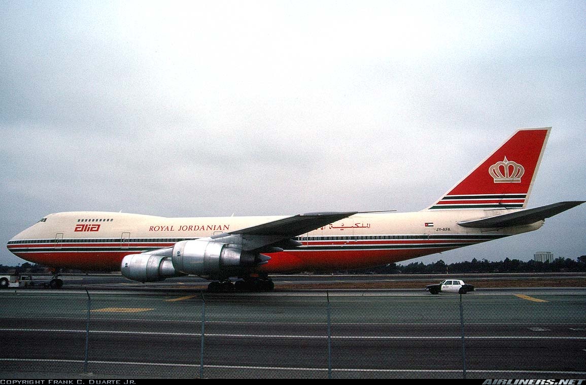 royal jordanian 747