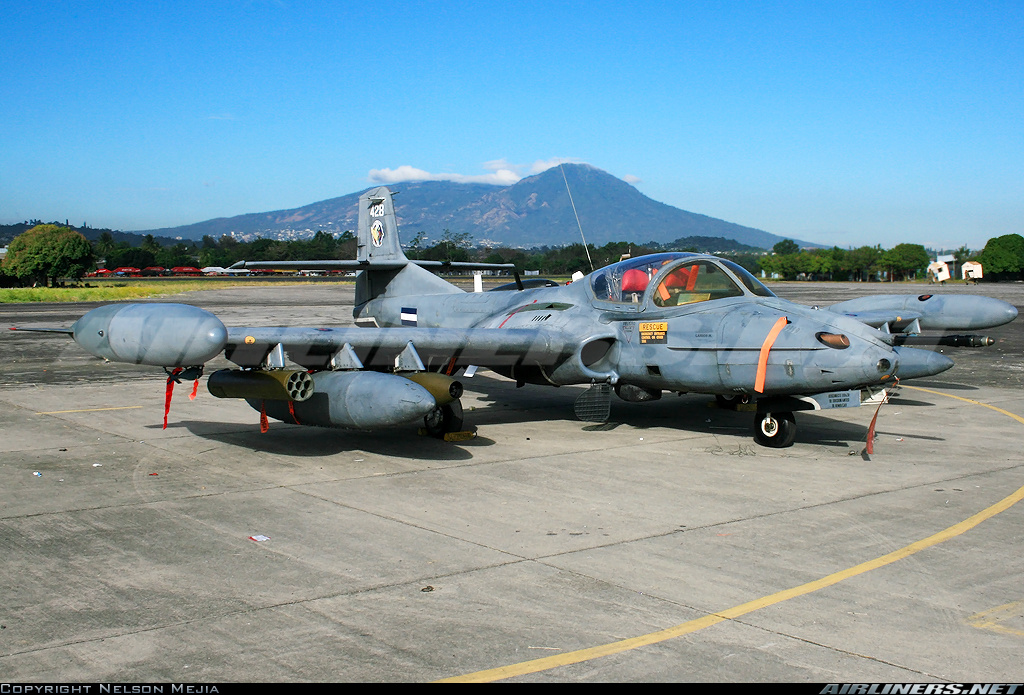 Cessna A 37b Dragonfly 318e El Salvador Air Force Aviation Photo Airliners Net