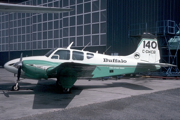 Beech B95 Travel Air Untitled Aviation Photo 1597409