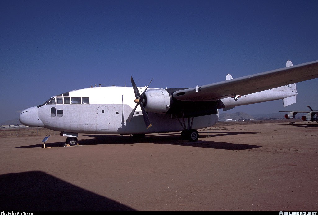 Fairchild C119G Flying Boxcar Untitled Aviation Photo 0108722