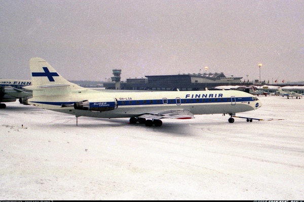 Sud SE-210 Caravelle 10B3 Super B - Finnair (Sterling Airways