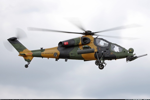 AgustaWestland (TUSAS) T-129A ATAK - Turkey - Army | Aviation Photo ...