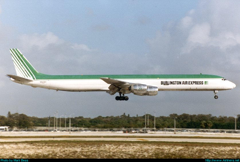 McDonnell Douglas DC-8-71(F) - Burlington Air Express | Aviation Photo  #0052623 