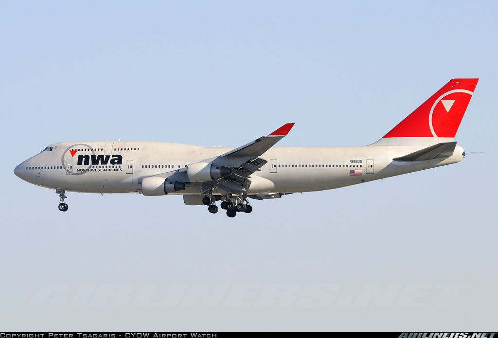 Boeing 747-451 - Northwest Airlines | Aviation Photo