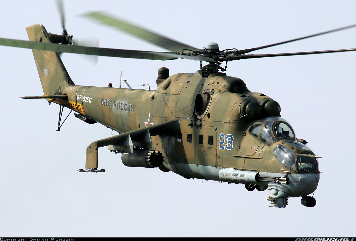 Mil Mi 24p Russia Air Force Aviation Photo Airliners Net