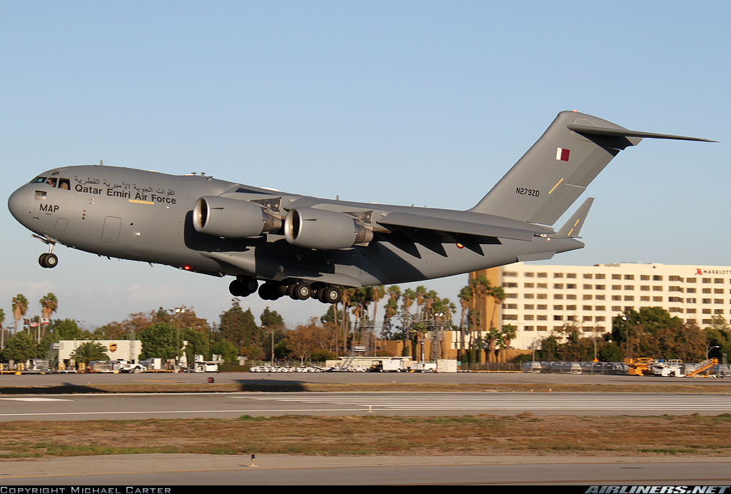 Aviation Photo #2735353: Boeing C-17A Globemaster III - Qatar - Air Force.