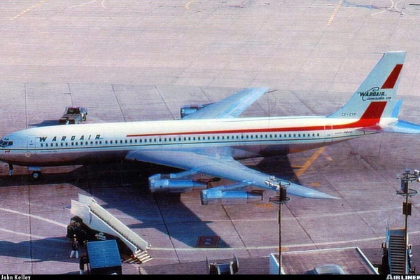 Boeing 707 396c Wardair Canada Aviation Photo 0009863