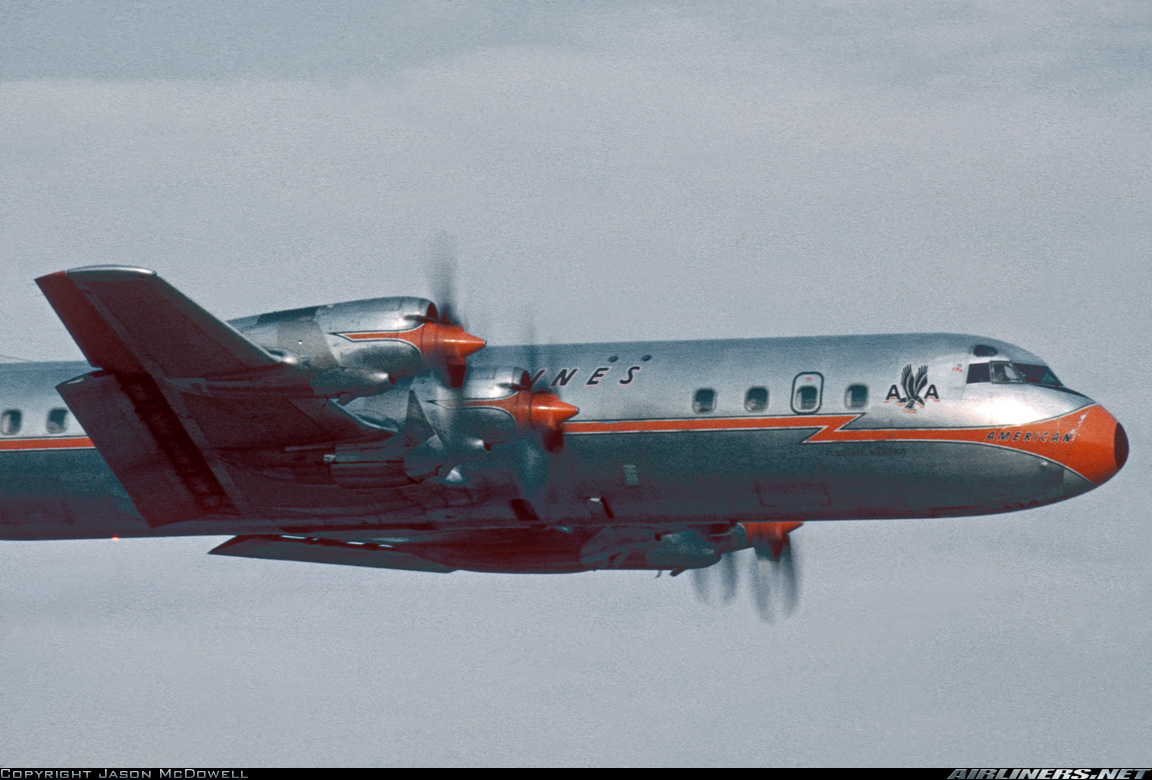 Lockheed L-188A Electra - American Airlines | Aviation Photo #1853073 ...