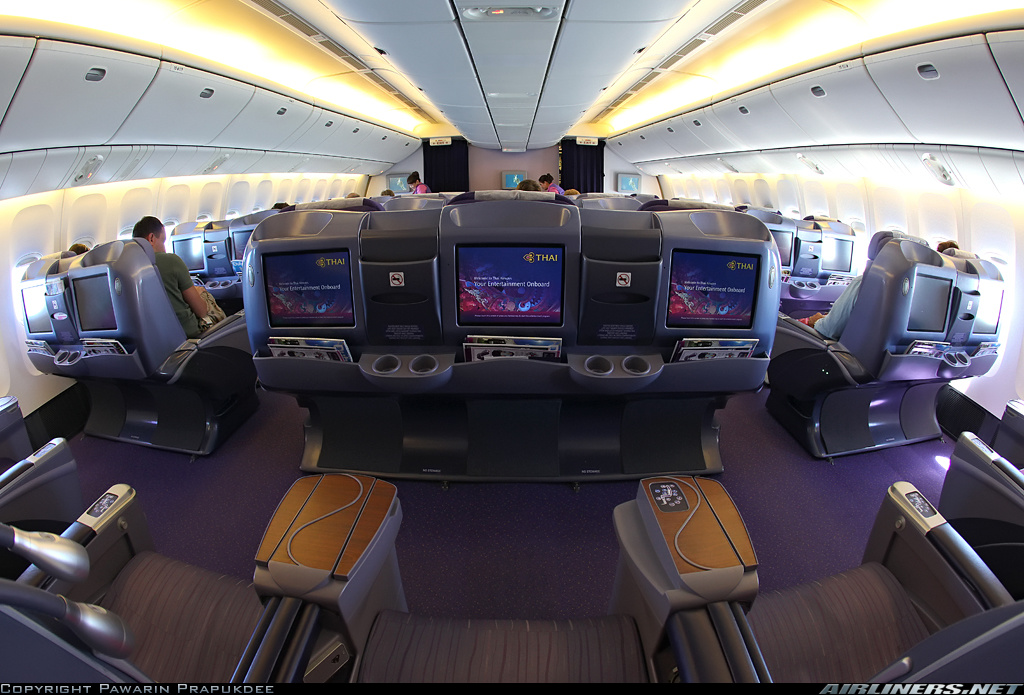 Boeing 777 3d7 Thai Airways International Aviation Photo
