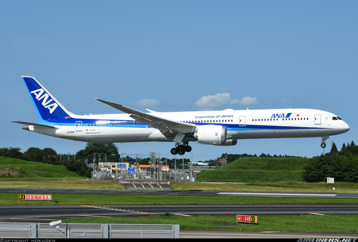 Boeing 787-10 Dreamliner - All Nippon Airways - ANA (Air Japan ...