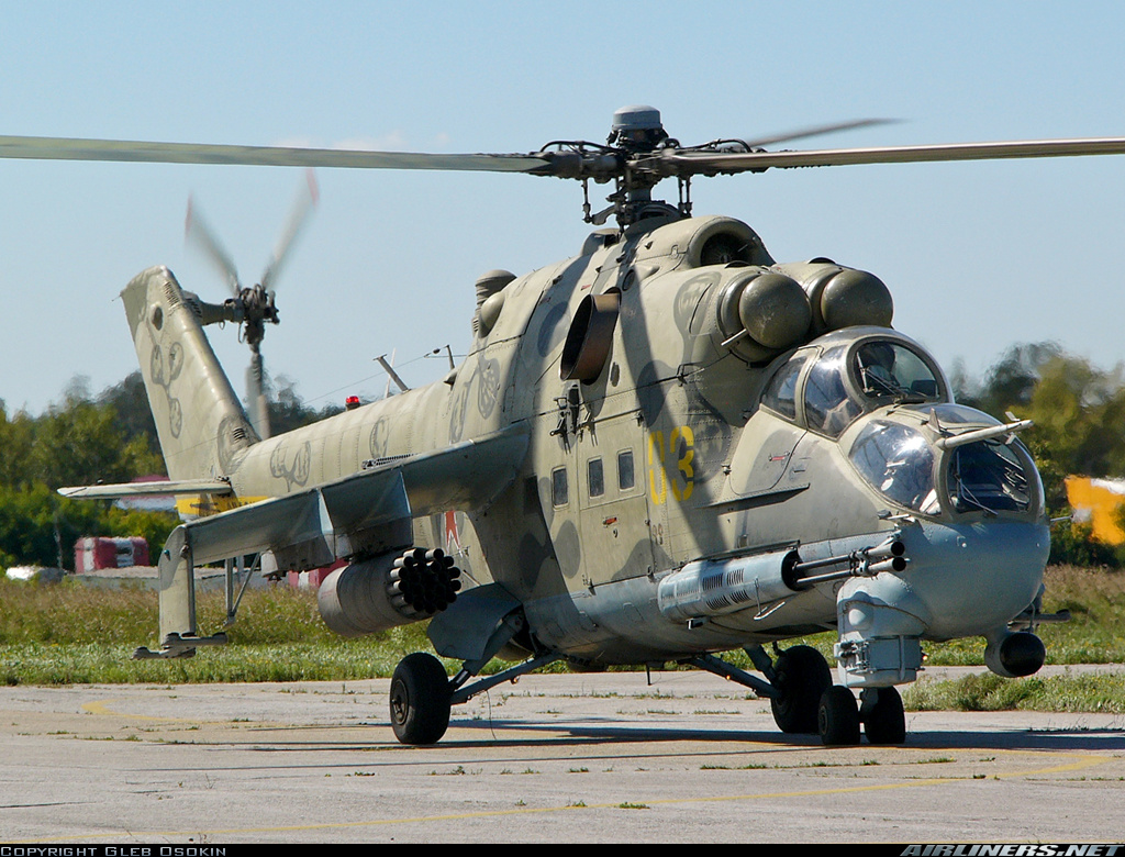 Mil Mi 24 Russia Air Force Aviation Photo 1267493