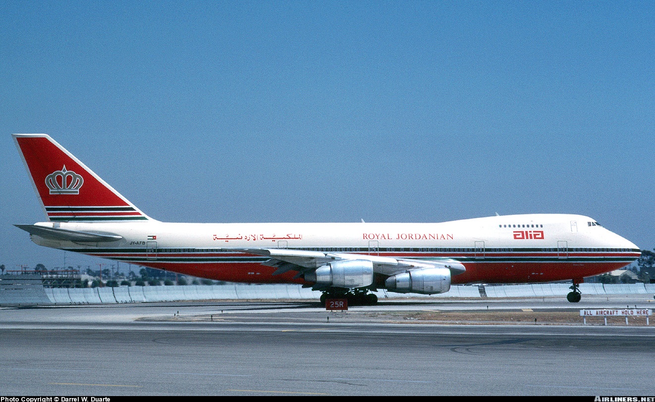 Boeing 747-2D3BM - Alia - Royal Jordanian Airline | Aviation Photo