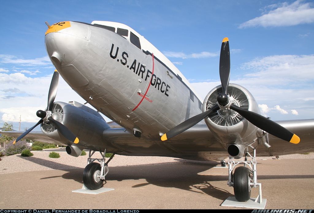 Douglas C-47... Skytrain (DC-3) - USA - Air Force | Aviation Photo ...