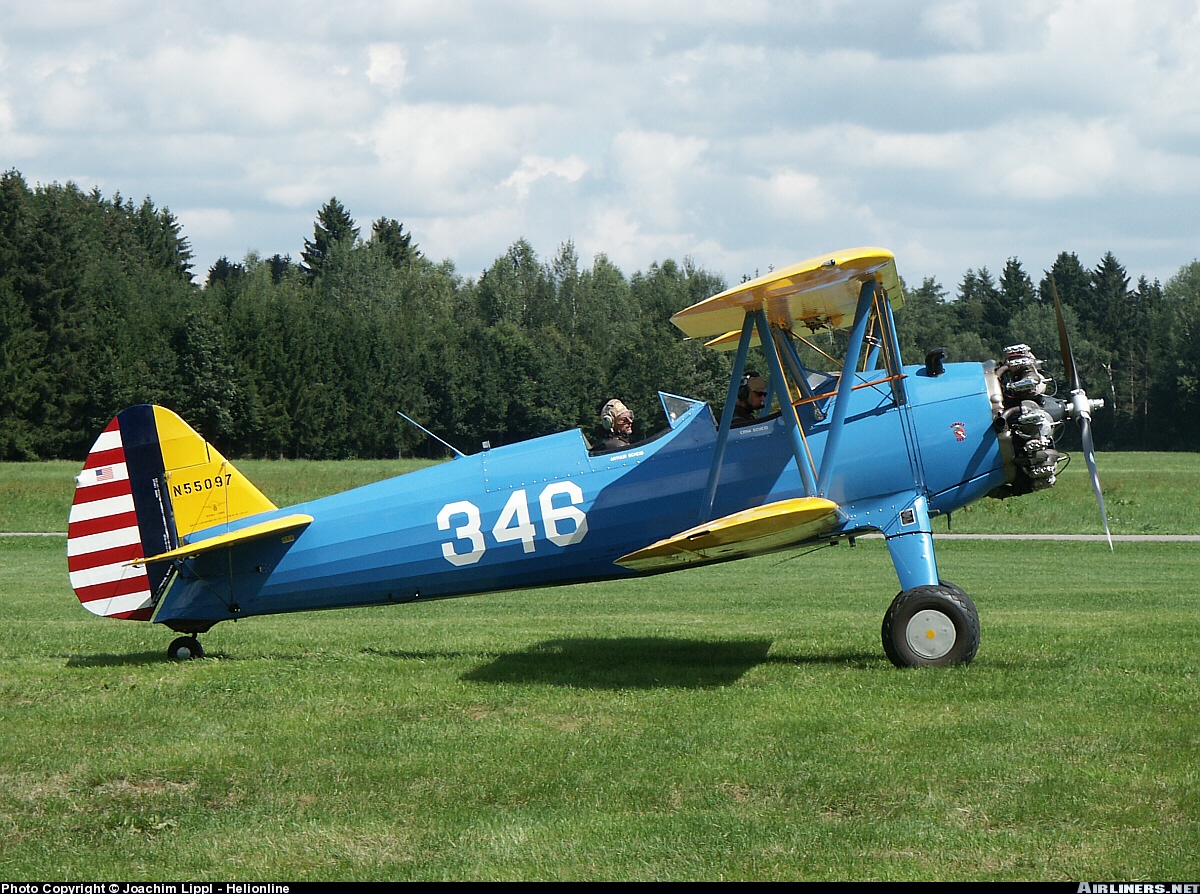 Stearman PT-17 Kaydet (A75N1) - Untitled | Aviation Photo #0654934 ...