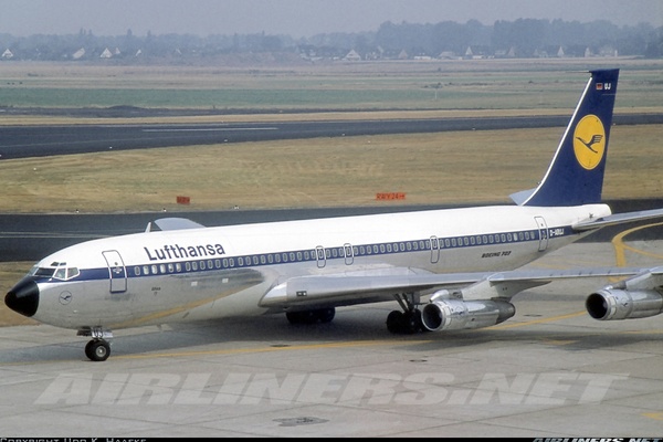 Boeing 707-330C - Lufthansa, Aviation Photo #1605664