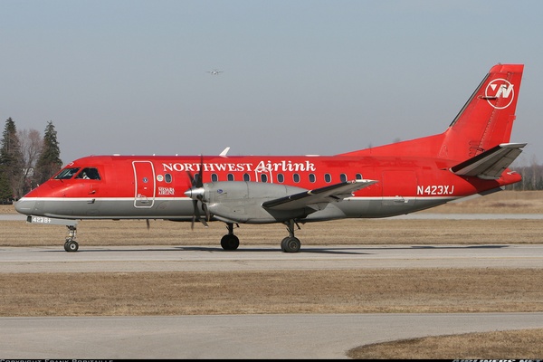 northwest airlines airliners mesaba airlink