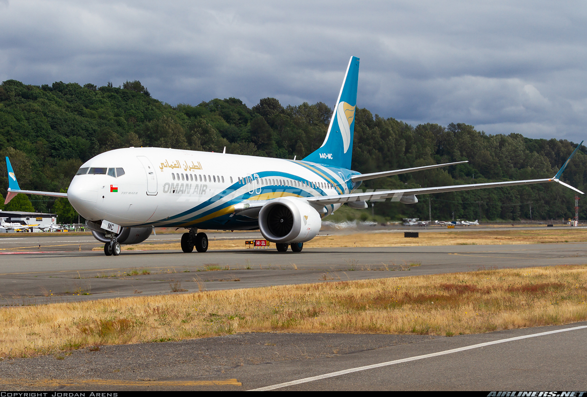Boeing 737-8 MAX - Oman Air | Aviation 