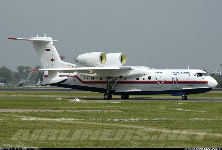 Russian Beriev Be-200 Amphibious Firefighting Aircraft Has Crashed