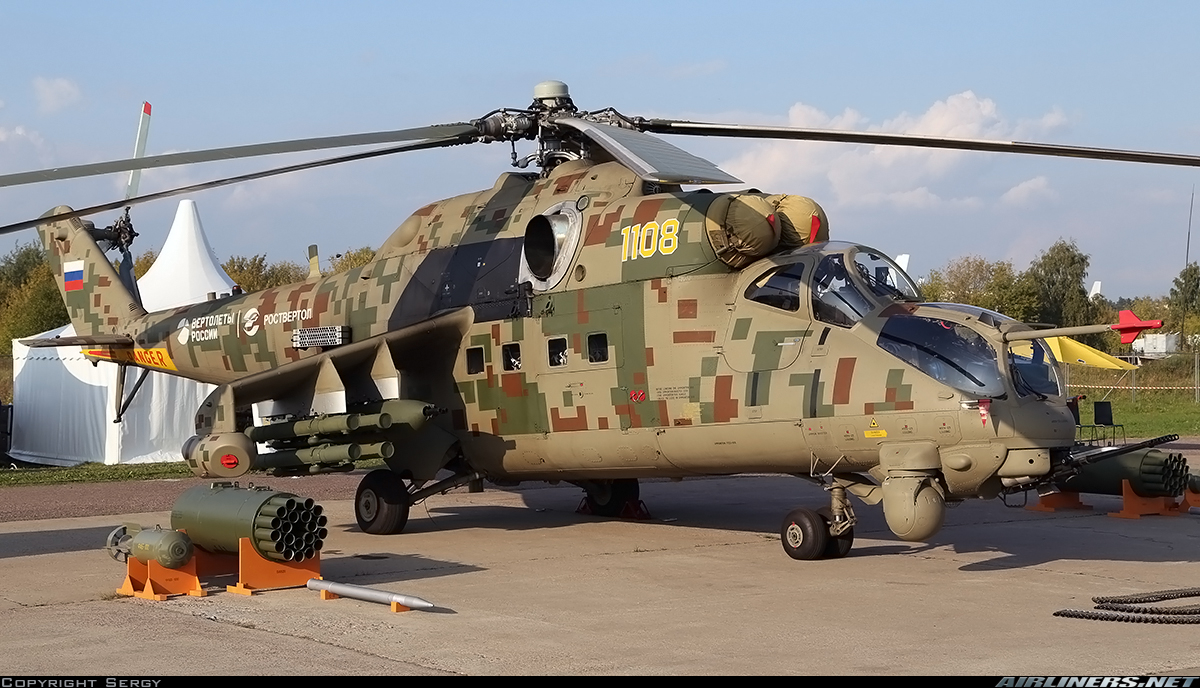 Mil Mi35P Russian Helicopters Aviation Photo 5663335