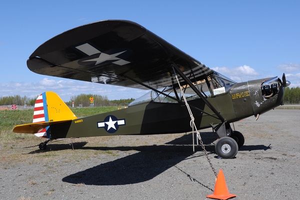 Taylorcraft L-2B Grasshopper - Untitled | Aviation Photo #0171043 ...