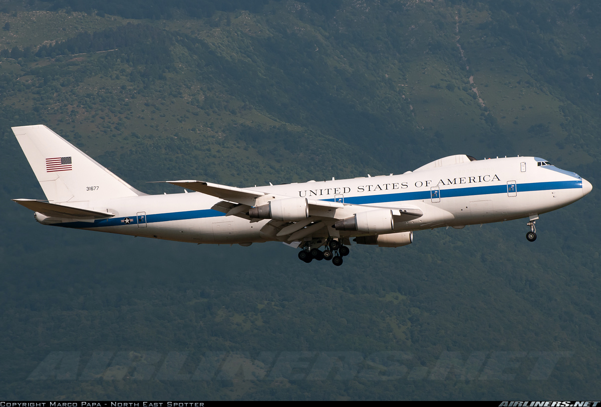 Boeing E-4B (747-200B) - USA - Air Force | Aviation Photo #2662935 ...
