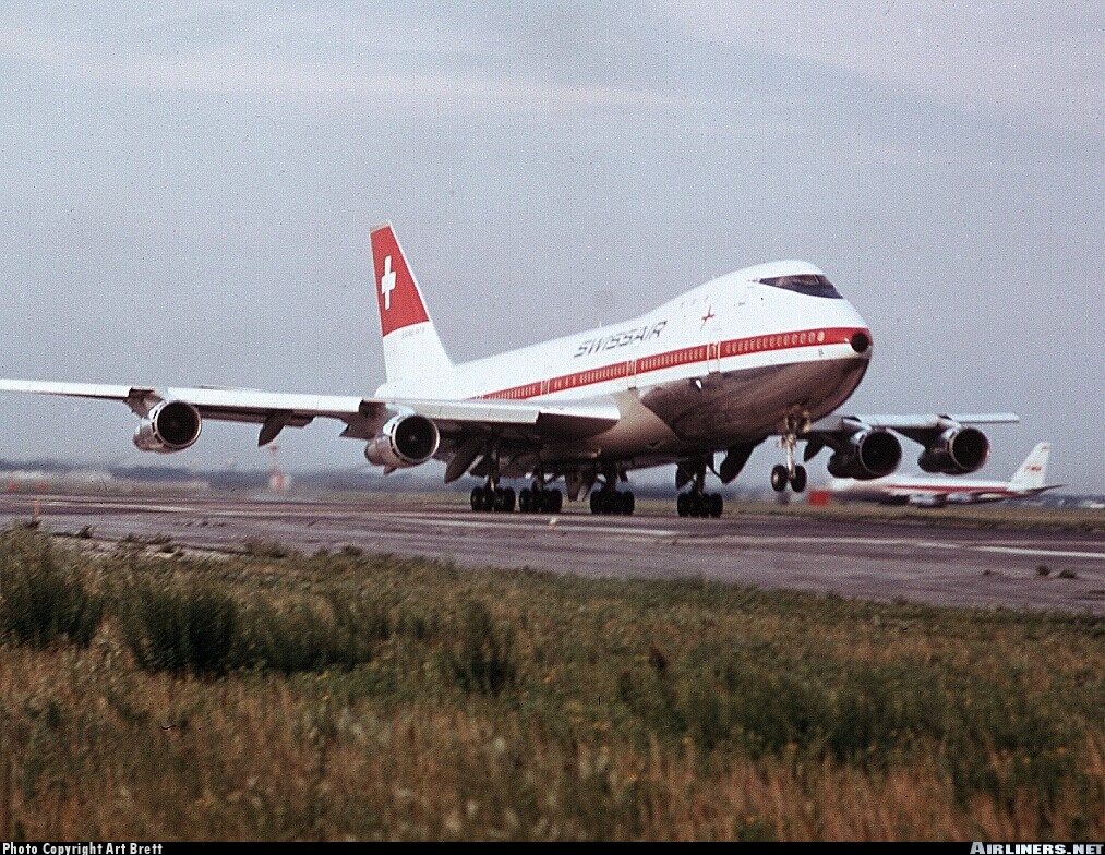 Boeing 747 257b Swissair Aviation Photo 0244145