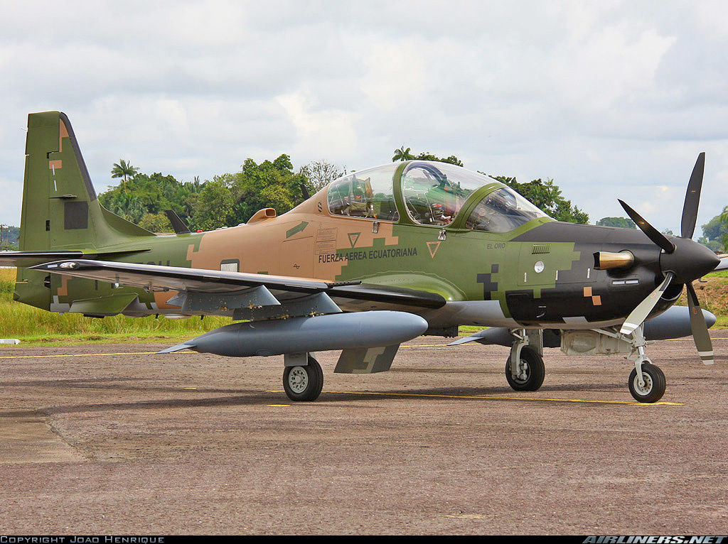 Embraer A-29B Super Tucano (EMB-314) - Ecuador - Air Force | Aviation ...