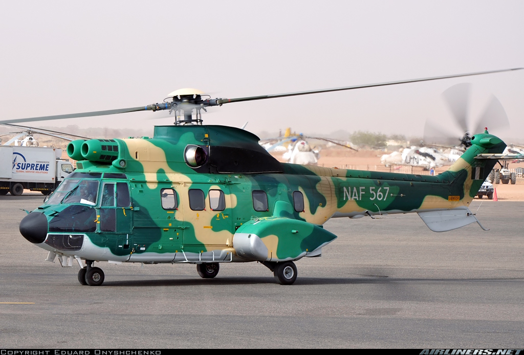 Aerospatiale AS-332M1 Super Puma - Nigeria - Air Force | Aviation Photo ...