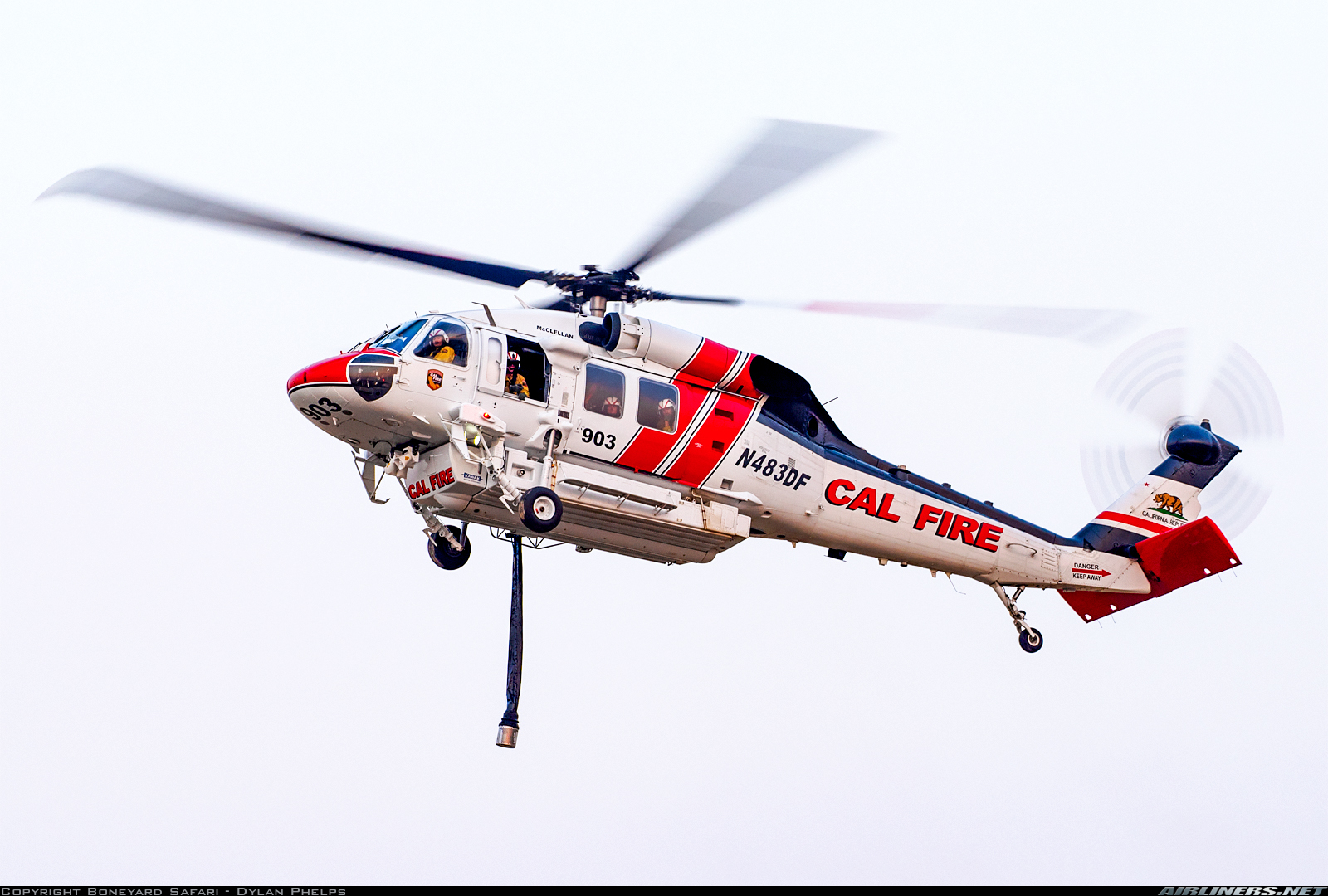 Sikorsky S-70i Firehawk - CDF - California Department of Forestry