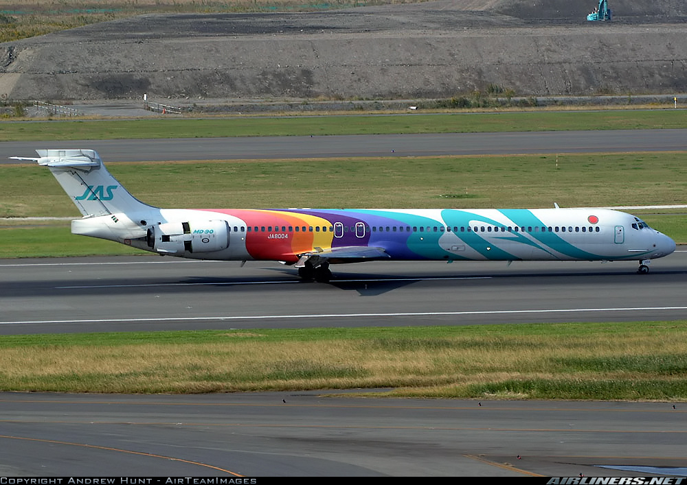 Mcdonnell Douglas Md 90 30 Japan Air System Jas Aviation Photo Airliners Net