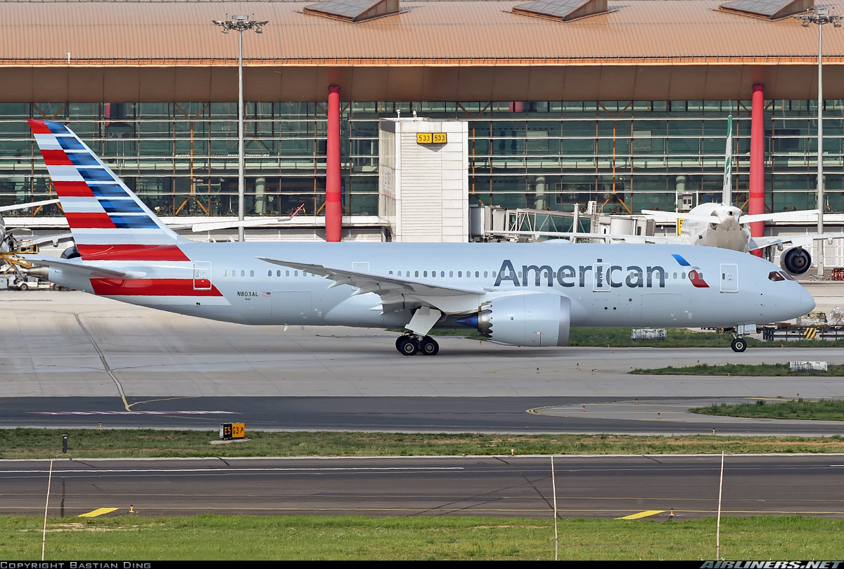 Boeing 787-8 Dreamliner - American Airlines | Aviation Photo #2662806 ...