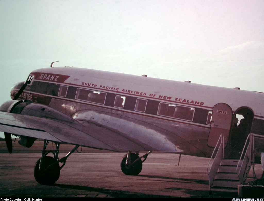 Douglas C-47A Skytrain (DC-3) - SPANZ - South Pacific Airlines of