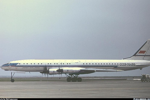 Tupolev Tu-114 - Aeroflot (Japan Air Lines - JAL) | Aviation Photo 