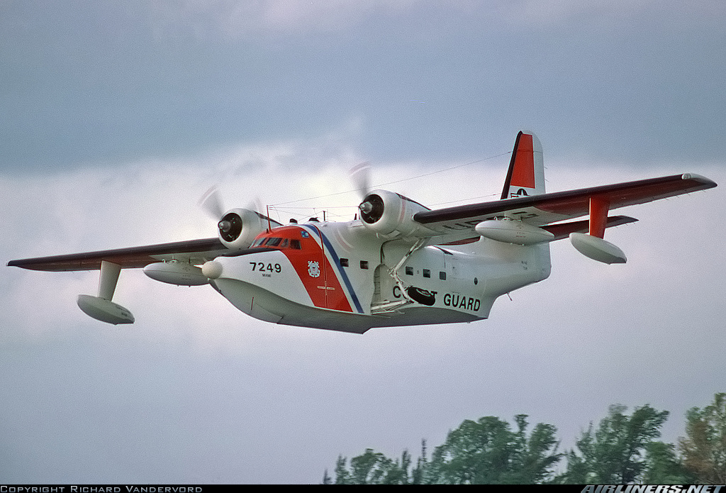 Yakair Avion  Aircraft Flugboot Grumman HU-16E Albatross US Coast Guard 1:55