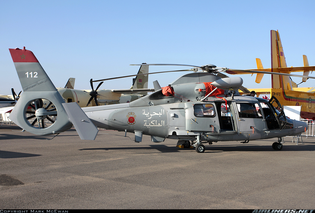 Aerospatiale AS-565MB Panther - Morocco - Navy | Aviation Photo ...