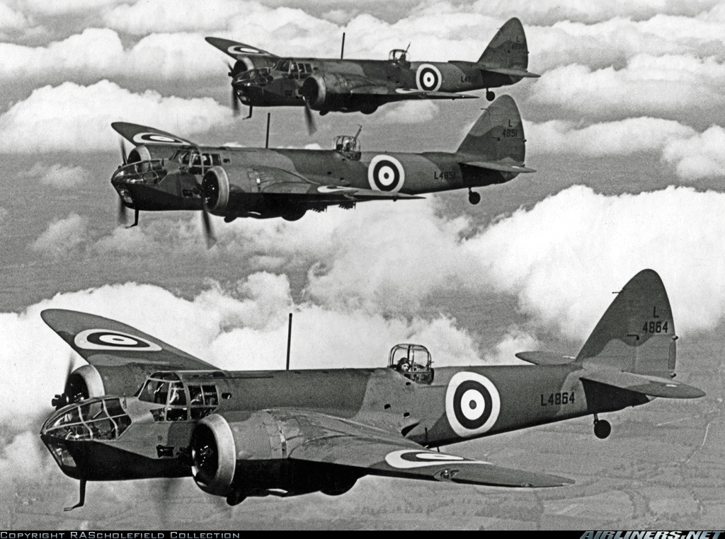 Bristol 142L Blenheim Mk4 - UK - Air Force | Aviation Photo #2048517 ...