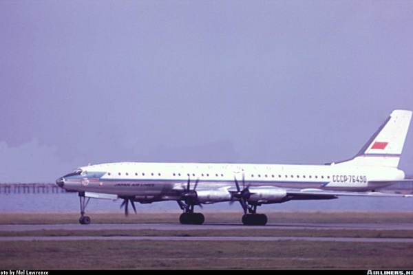 Tupolev Tu-114 - Aeroflot (Japan Air Lines - JAL) | Aviation Photo 