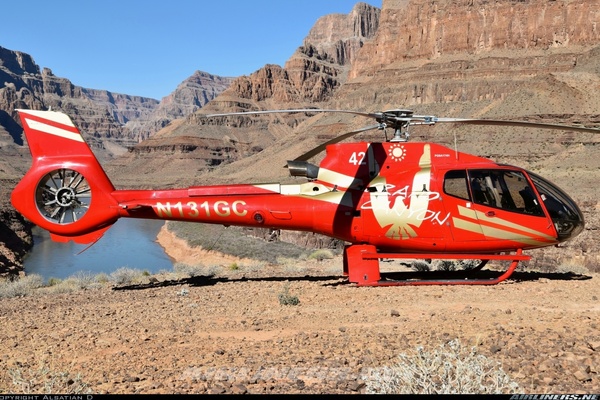 Eurocopter EC-130B-4 (AS-350B-4) - Papillon Grand Canyon Helicopters ...